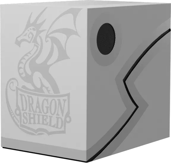 Dragon Shield Double Deck Shell: Black/White
