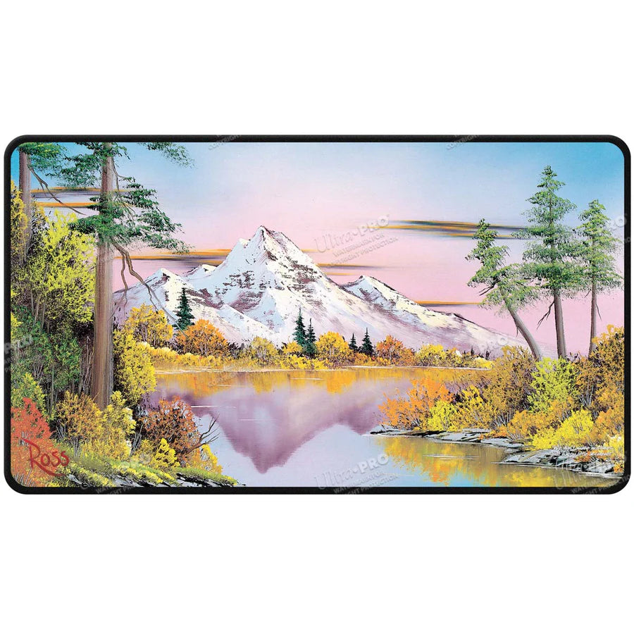 Bob Ross Playmat - Mighty Mountain Lake (Stitched)