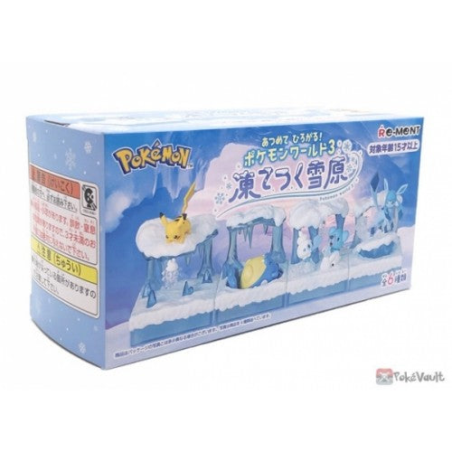Re-Ment Pokémon Blind Box: Collect and Expand! Pokemon World 3 Frozen Snow Field
