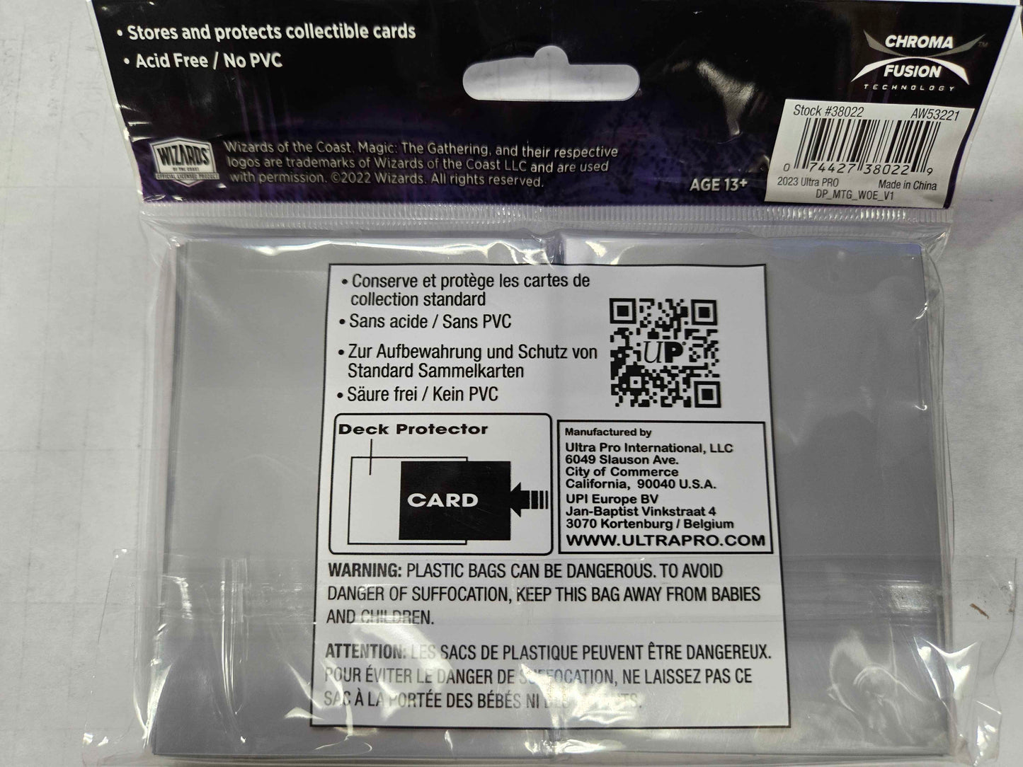 UltraPro Standard Wilds of Eldraine Art Sleeves: Ashiok Wicked Manipulator (100ct.)
