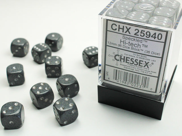 Chessex D6 Dice Brick: Speckled (Hi-Tech)