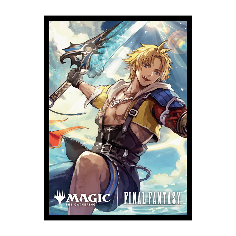 Ultra Pro Standard Final Fantasy Art Sleeves: Tidus, Yuna's Guardian (100)
