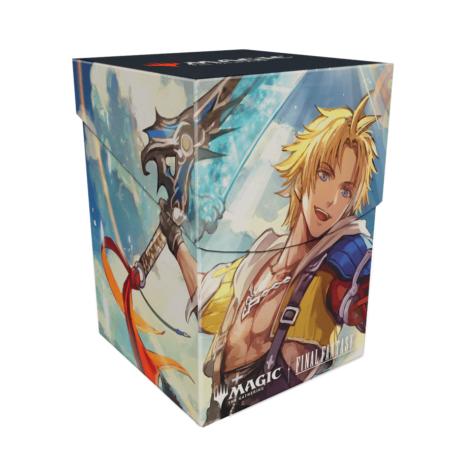 mtg final fantasy tidus Ultra Pro Final Fantasy Deckbox: Tidus, Yuna's Guardian – Board Wipe