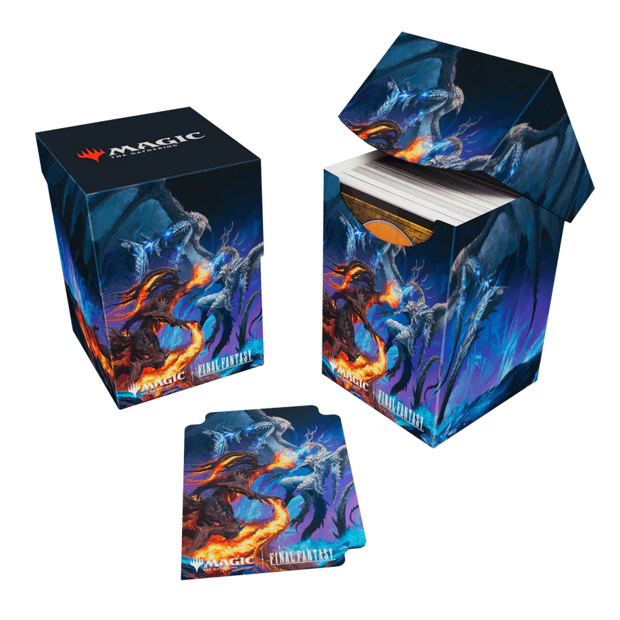 Ultra Pro Final Fantasy Deckbox: Bahamut and Ifrit