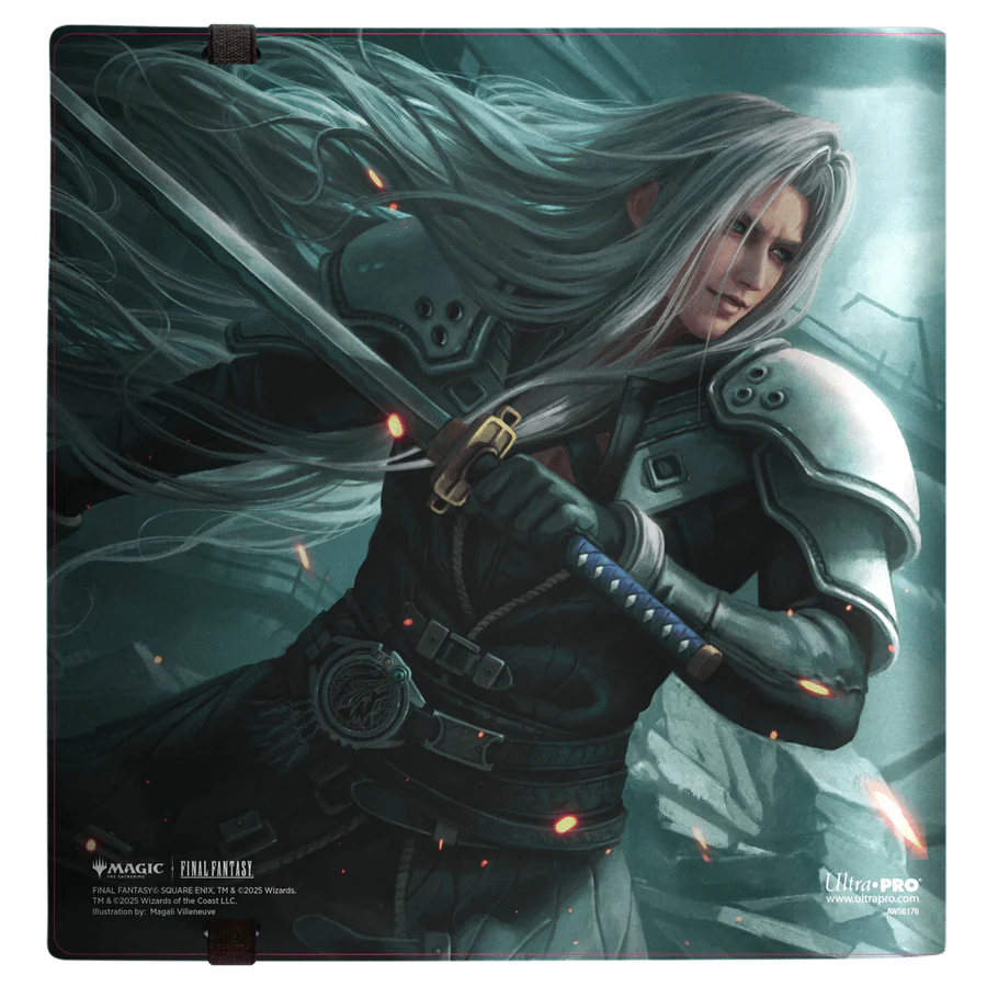 12-Pocket Binder - Cloud, Planet's Champion and Sephiroth, Planet's Heir (Final Fantasy)