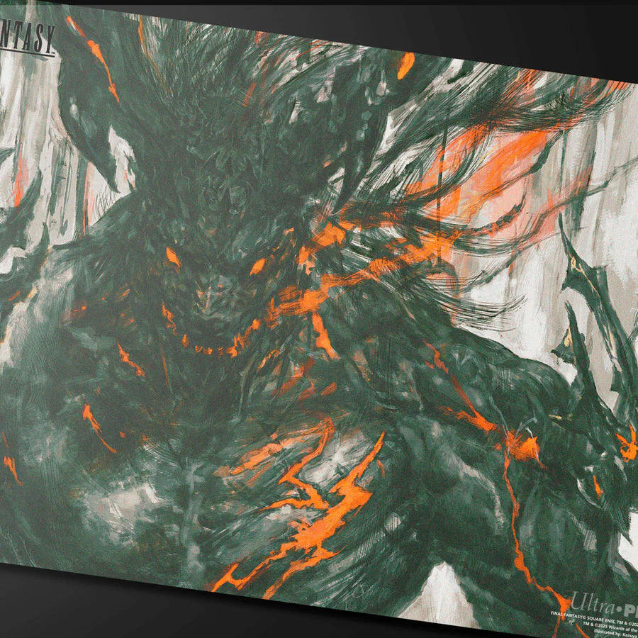 Final Fantasy Playmat - Clive, Ifrit's Dominant / Ifrit, Warden of Inferno (Double Sided)