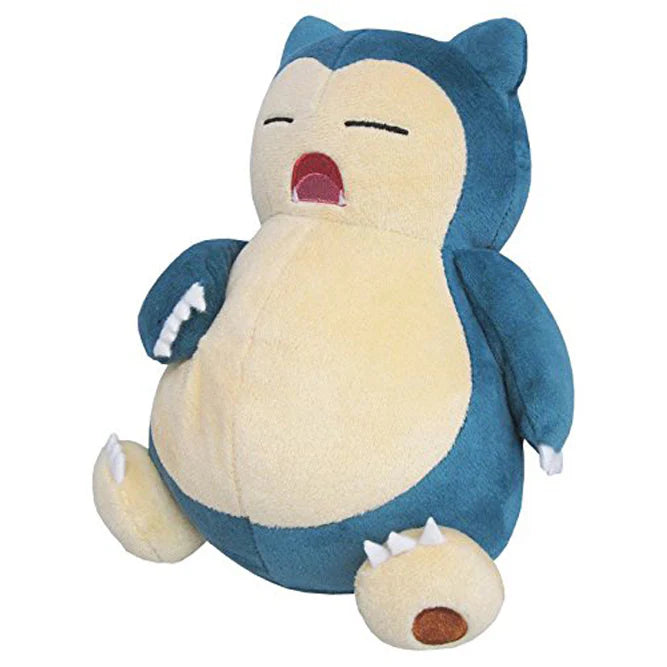 Sanei Pokemon All Star Collection PP23 Snorlax Plush, 8"