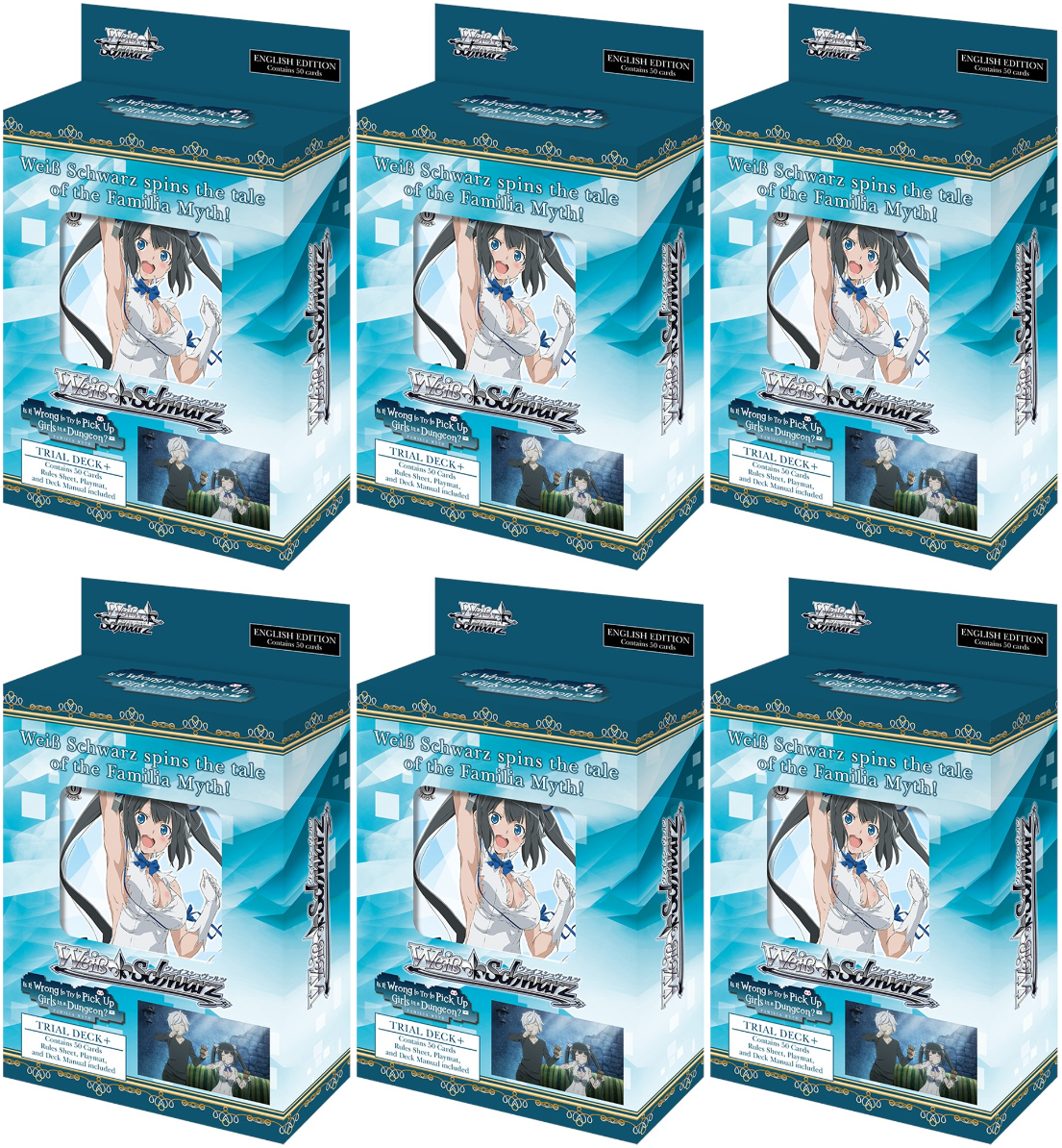 Is it Wrong to Try to Pick Up Girls in a Dungeon? - Trial Deck+ Display