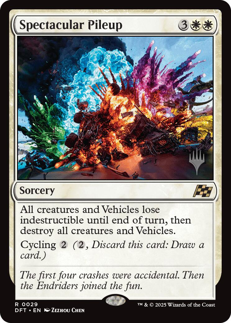 Spectacular Pileup (Promo Pack) [Aetherdrift Promos] – Board Wipe