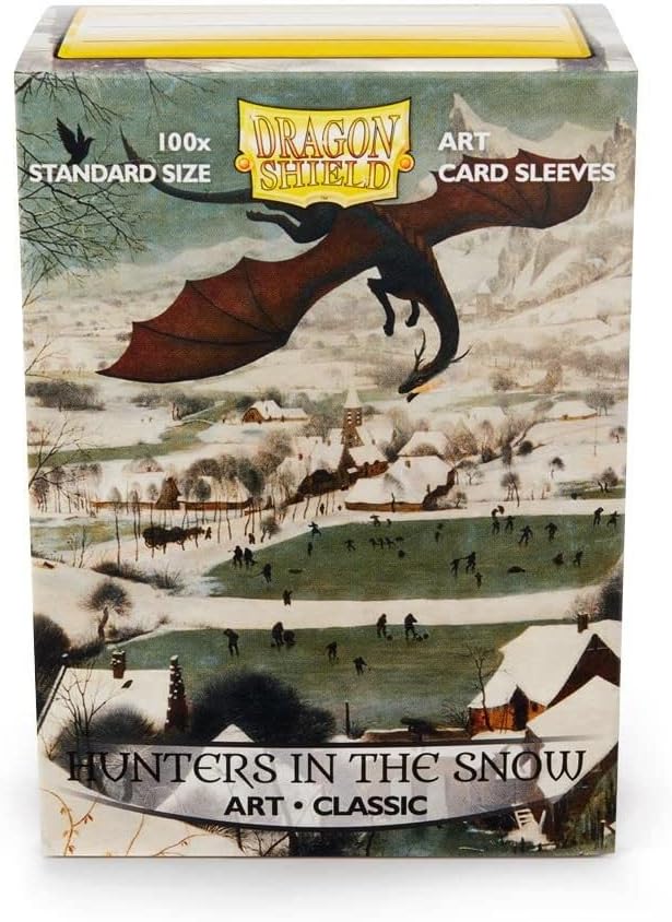 Dragon Shield Standard Brushed Art Sleeves - Hunters in the Snow
