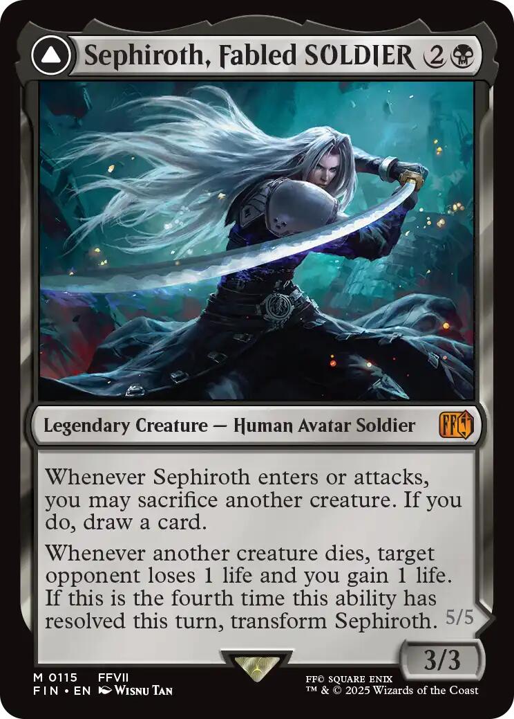 Sephiroth, Fabled SOLDIER // Sephiroth, One-Winged Angel [FINAL FANTAS