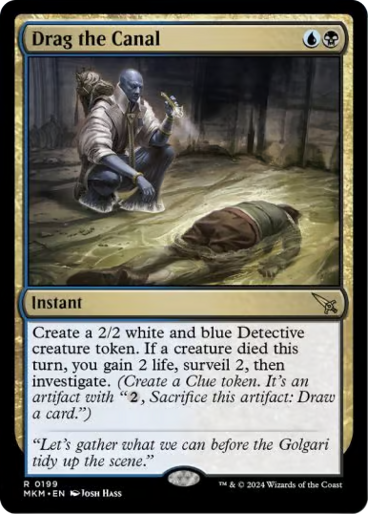 Drag the Canal [Murders at Karlov Manor] – Board Wipe