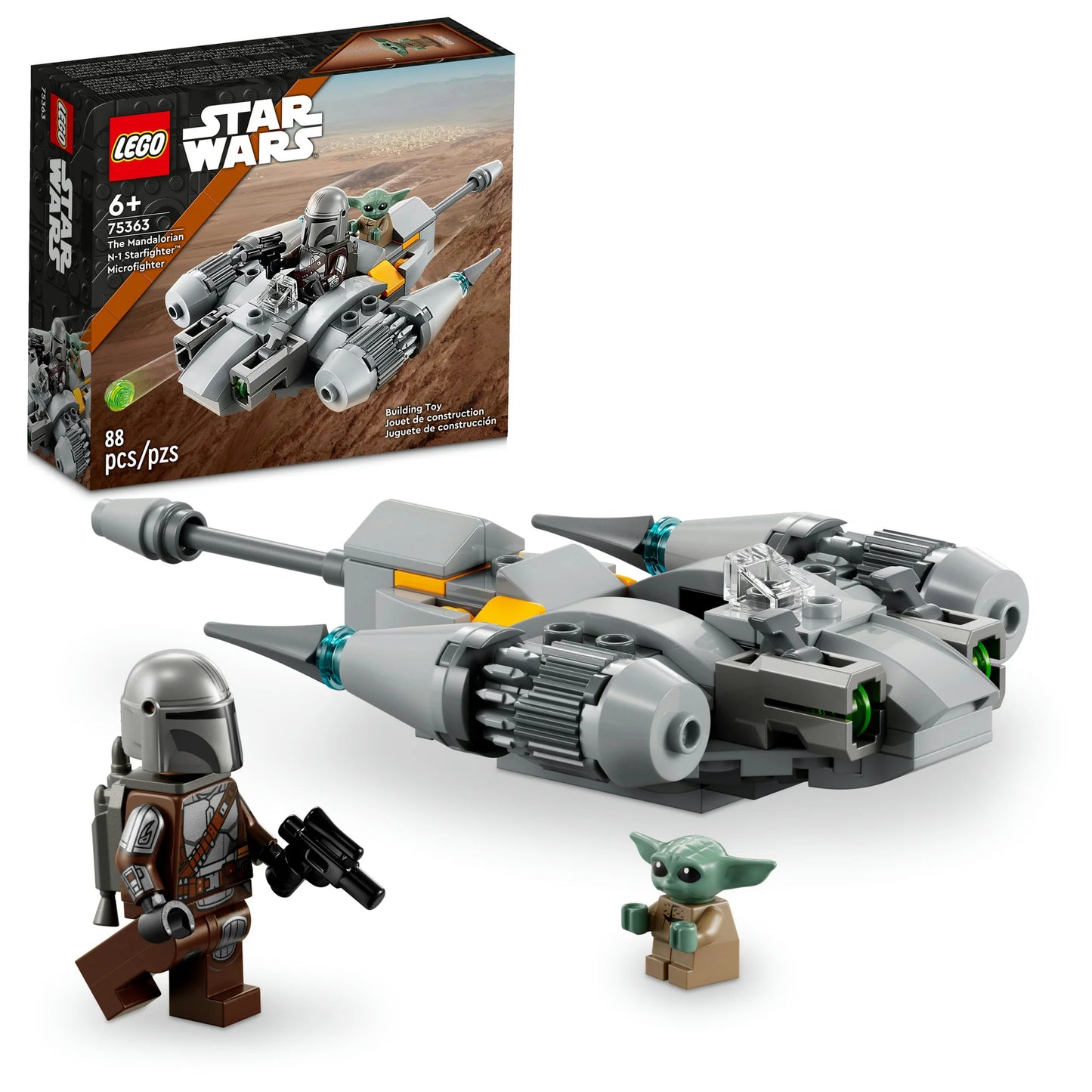 LEGO The Mandalorian N-1 Starfighter Microfighter