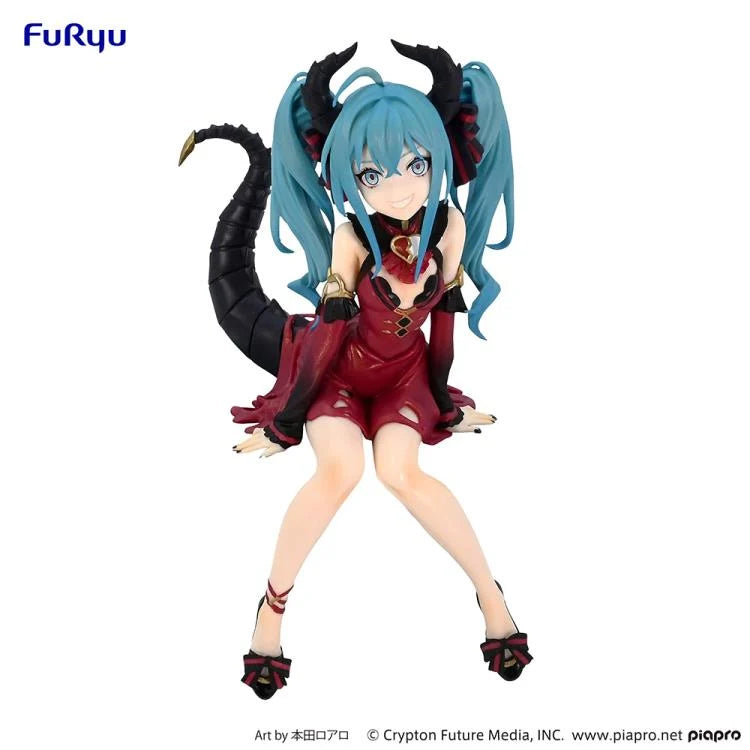 FuRyu: Hatsune Miku (Villain - Red Version) Noodle Stopper Figure