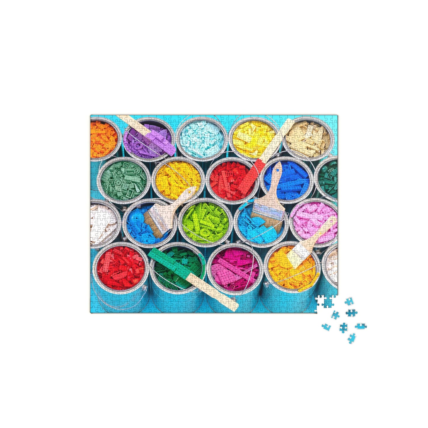 LEGO Paint Party 1000 Piece Puzzle