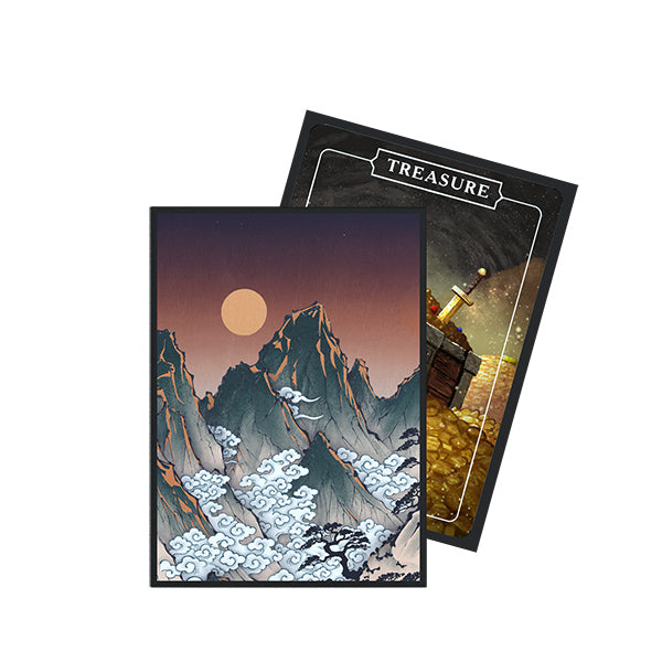 Arcane Fortress Standard Card Sleeves: Ukiyo-e Collection - Crimson Ridge