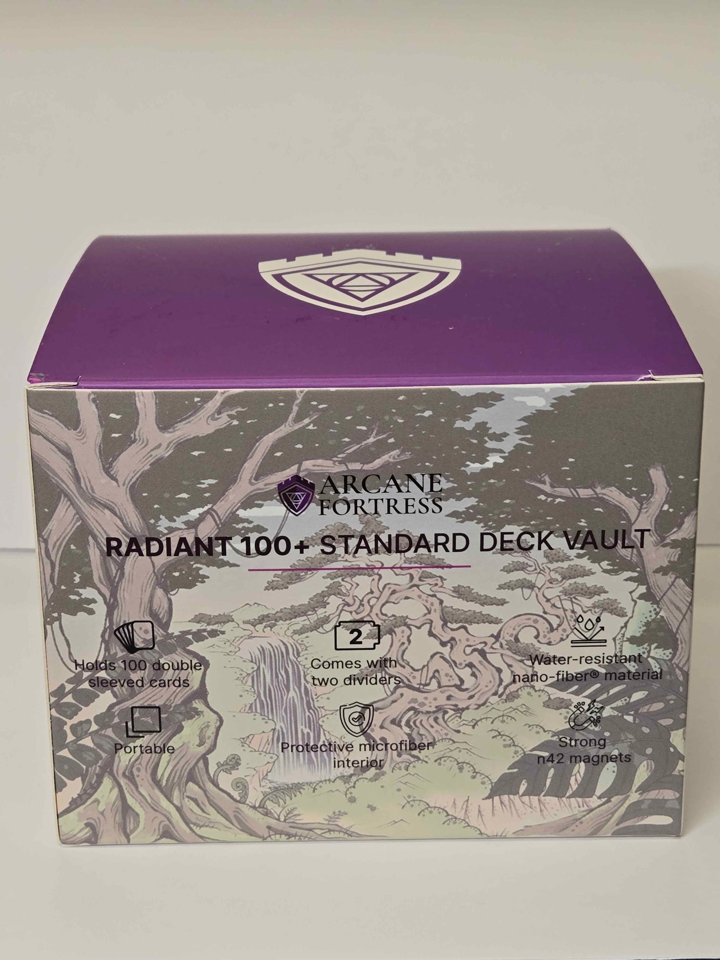 Arcane Fortress Deck Vault Radiant 100+ Standard: Ukiyo-e Collection - Verdant Sanctuary