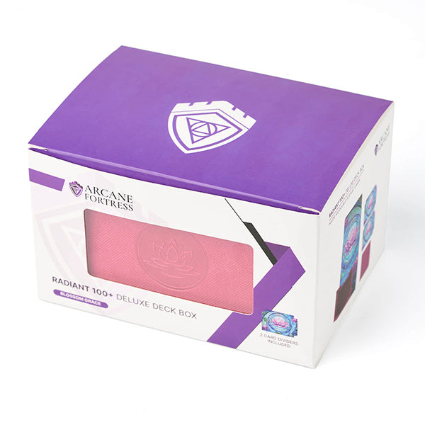 Arcane Fortress Deck Vault Radiant 100+ Deluxe: Stained Glass - Blossom Grace