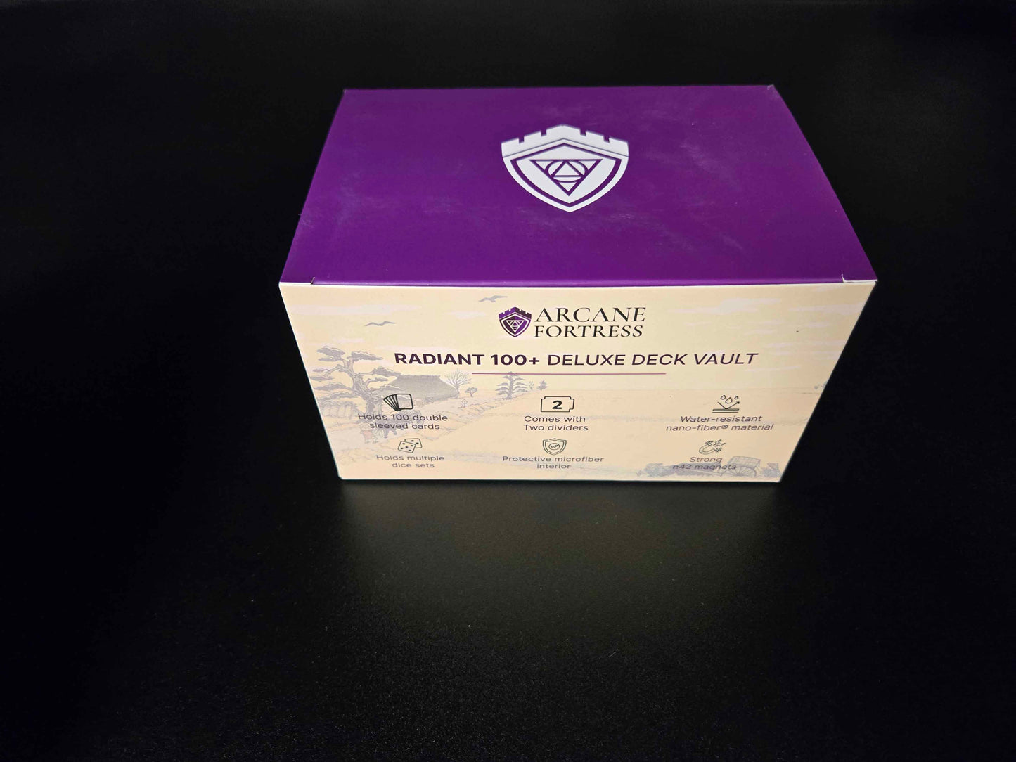 Arcane Fortress Deck Vault Radiant 100+ Deluxe: Ukiyo-e Collection - Dusk over Edo