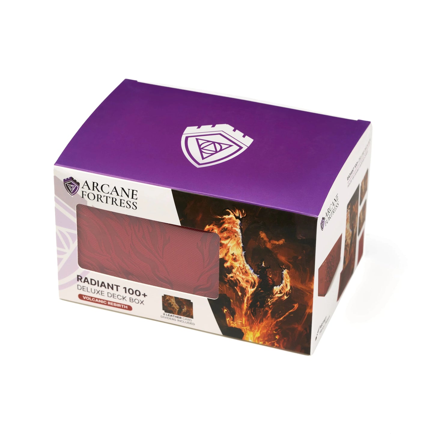 Arcane Fortress Deck Vault Radiant 100+ Deluxe: Year of the Dragon - Volcanic Rebirth