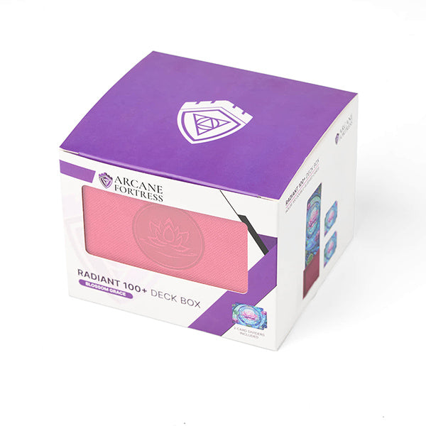 Arcane Fortress Deck Vault Radiant 100+ Standard: Stained Glass - Blossom Grace