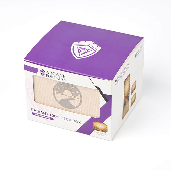 Arcane Fortress Deck Vault Radiant 100+ Standard: Stained Glass - Golden Plains