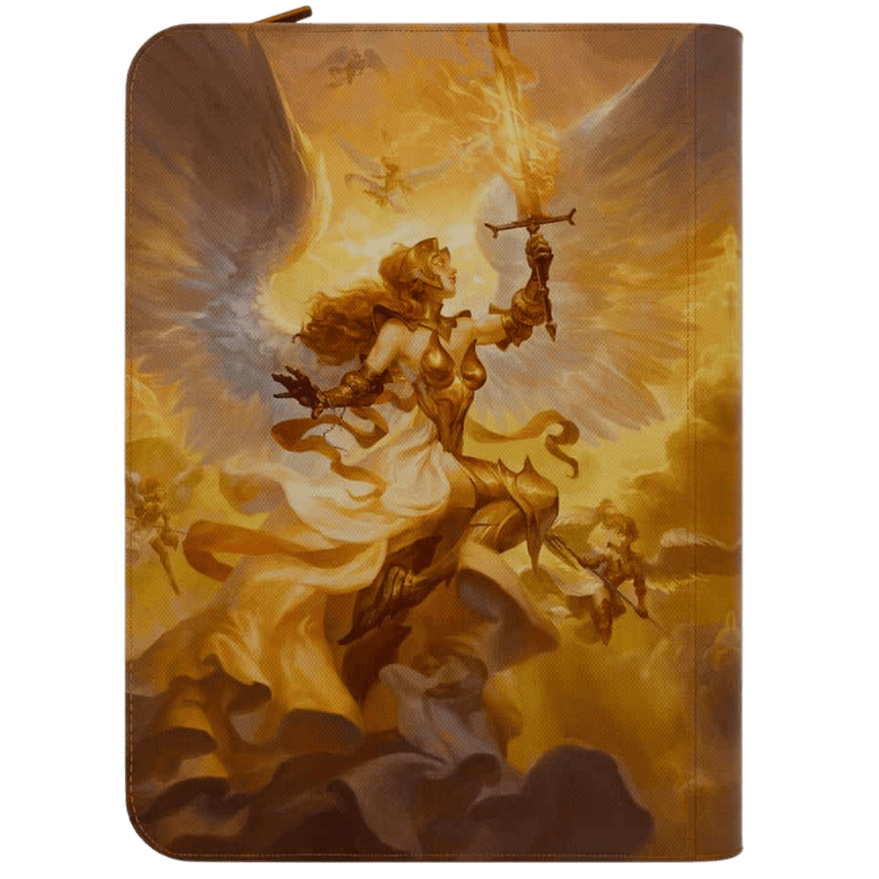 Arcane Fortress 9-Pocket Zippered Binder: Angels & Demons - Righteous Judgment