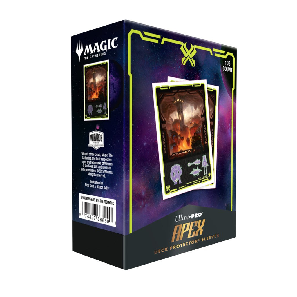 Ultra Pro Standard Edge of Eternities Apex Sleeves: Kavaron, Memorial World (105ct)