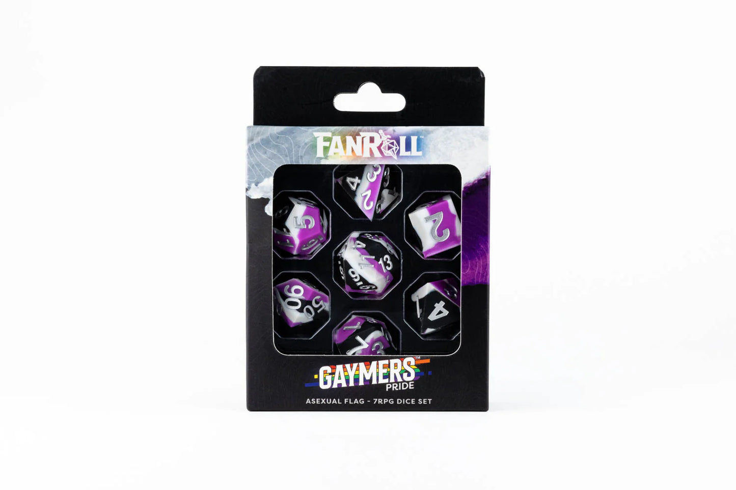 7-Die Set 16mm: Pride - Asexual