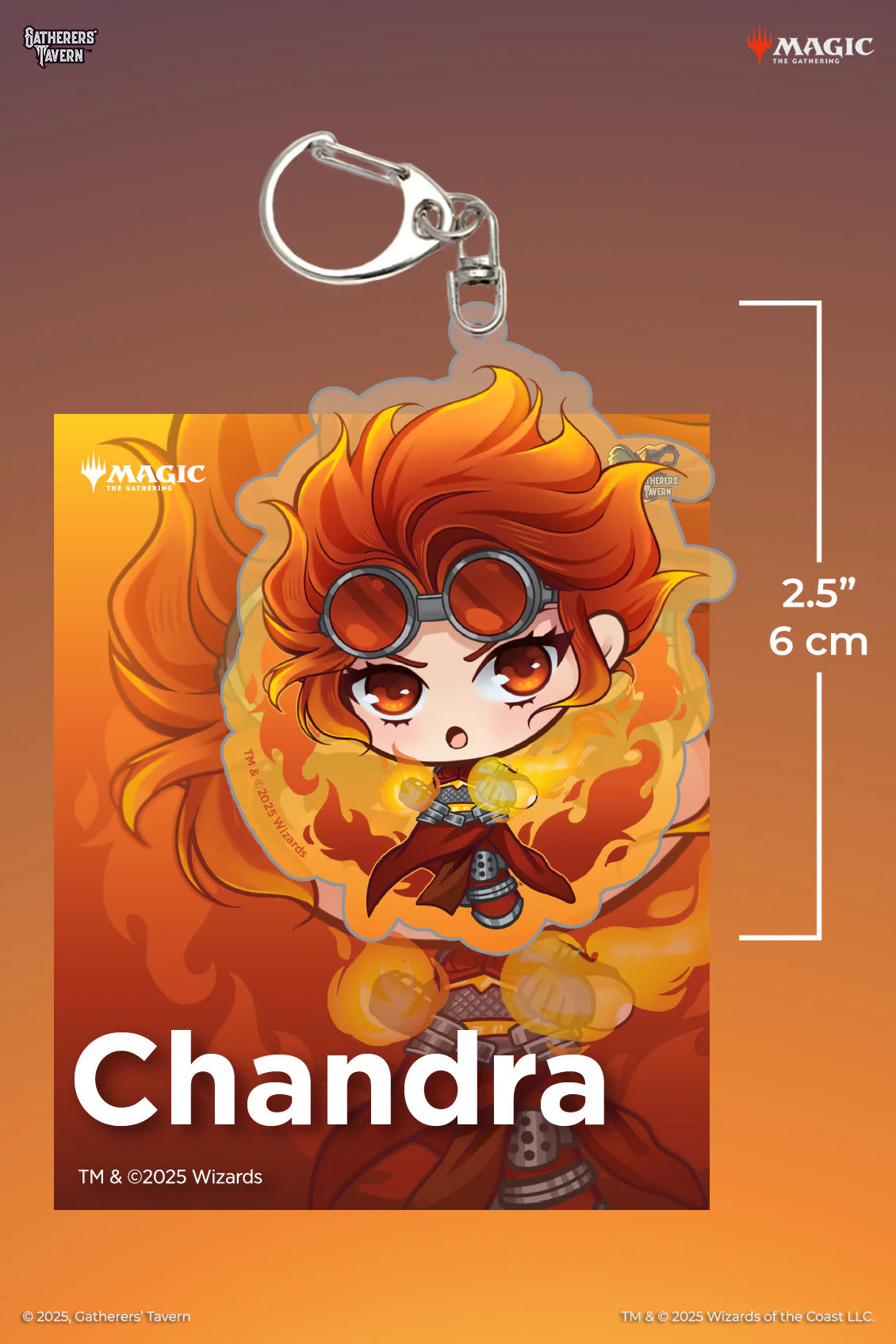 Gatherer's Tavern Keychain - Chandra