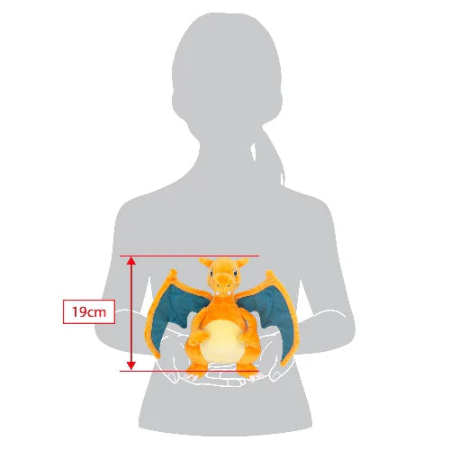 Sanei Pokemon All Star Collection PP95 Charizard Plush, 8"