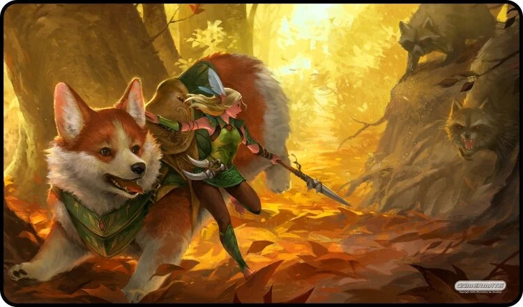 GameHead Gamer Mats - Corgi and Elf