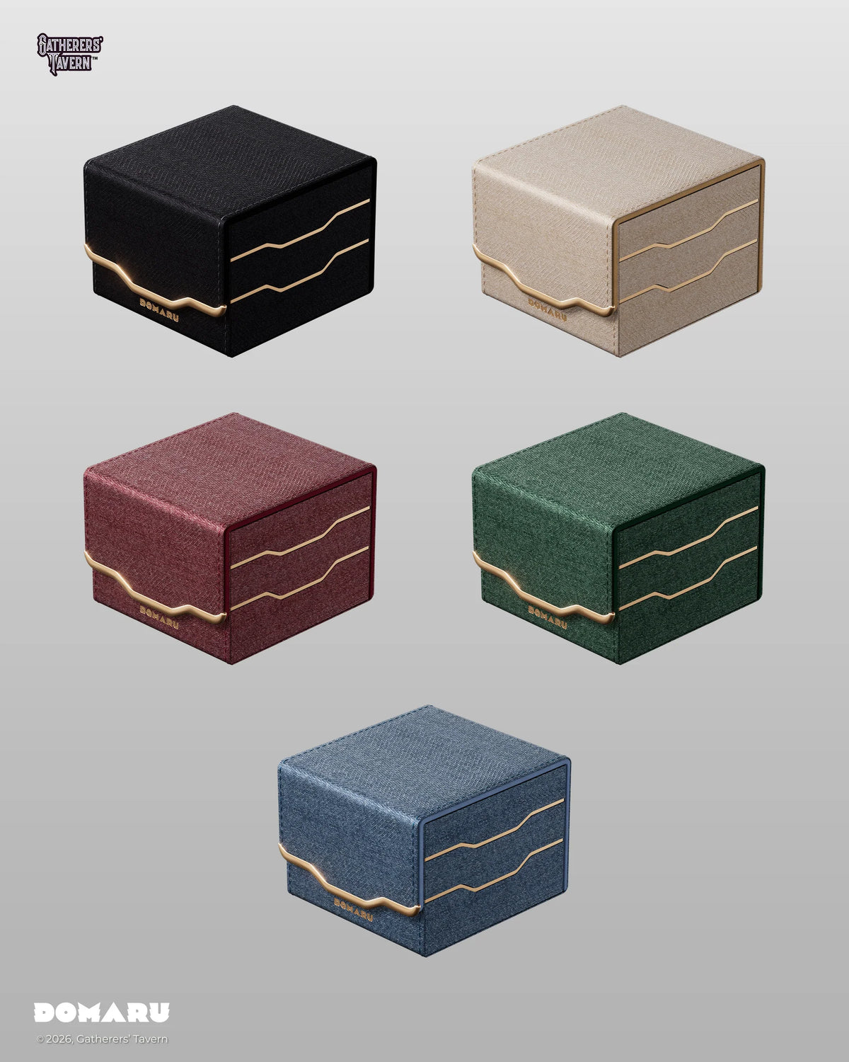 DOMARU - Armory Collection (Alabaster) - Sideloading Deck Box 133+