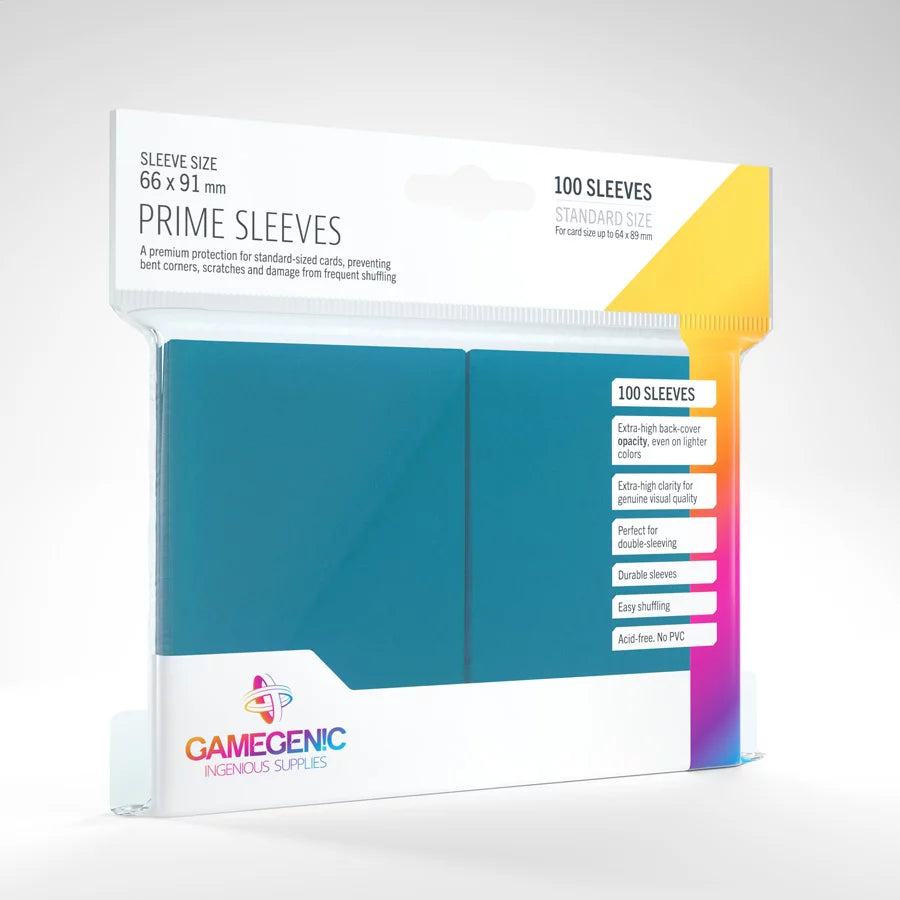 Gamegenic Standard Prime Sleeves: Blue (100)