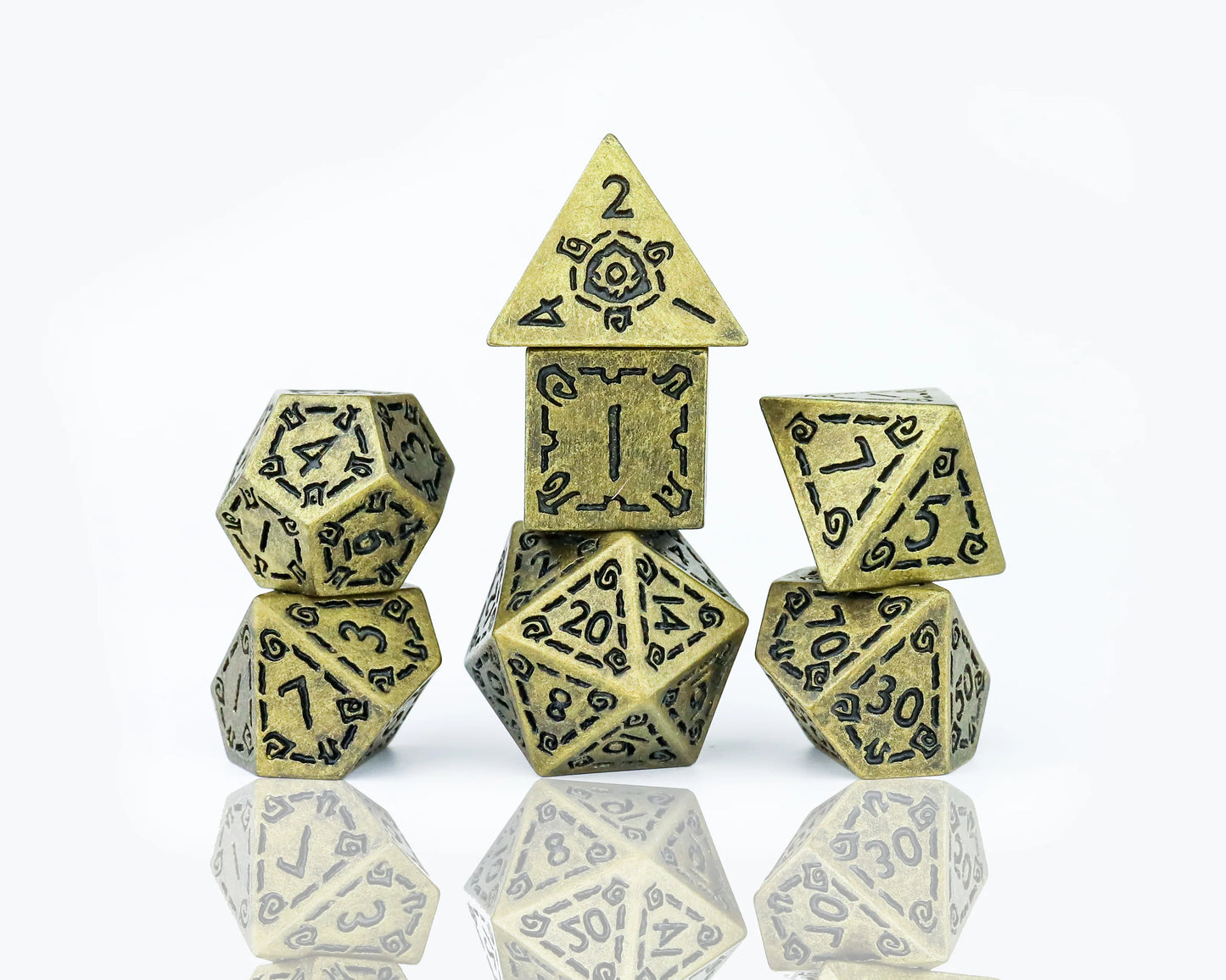 Sirius α Illusory Metal Dice Set