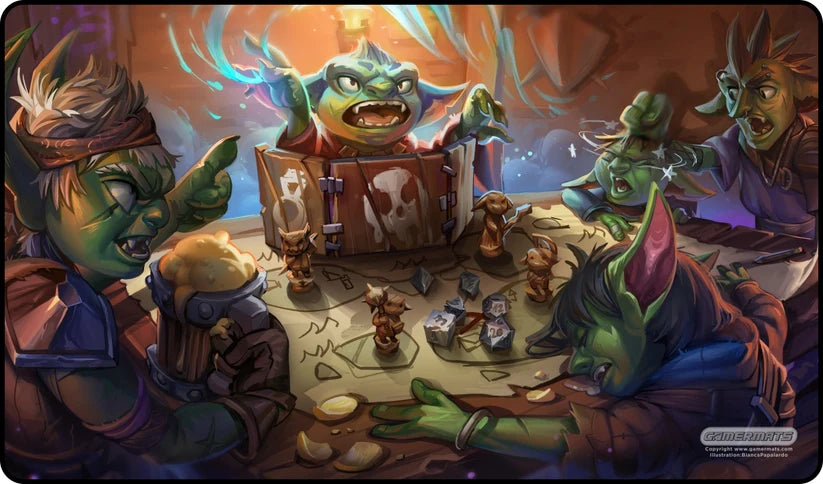 GameHead Gamer Mats - Goblin Game Night