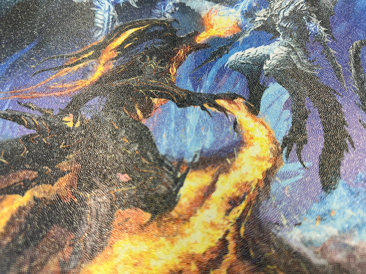 Final Fantasy Playmat - Bahamut and Ifrit (Holofoil)