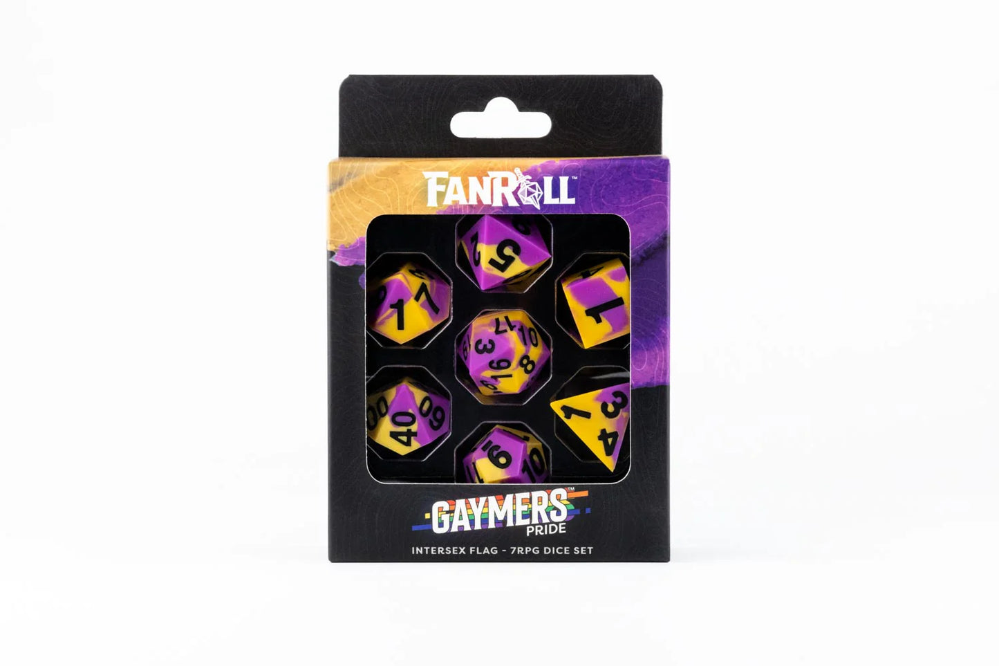 7-Die Set 16mm: Pride - Intersex
