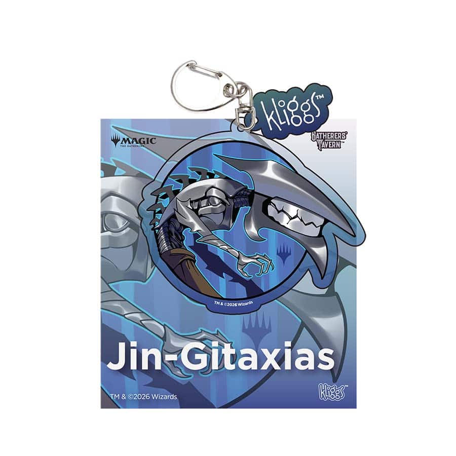Gatherer's Tavern Acrylic Keychain - Praetors - Jin-Gitaxias, Progress Tyrant