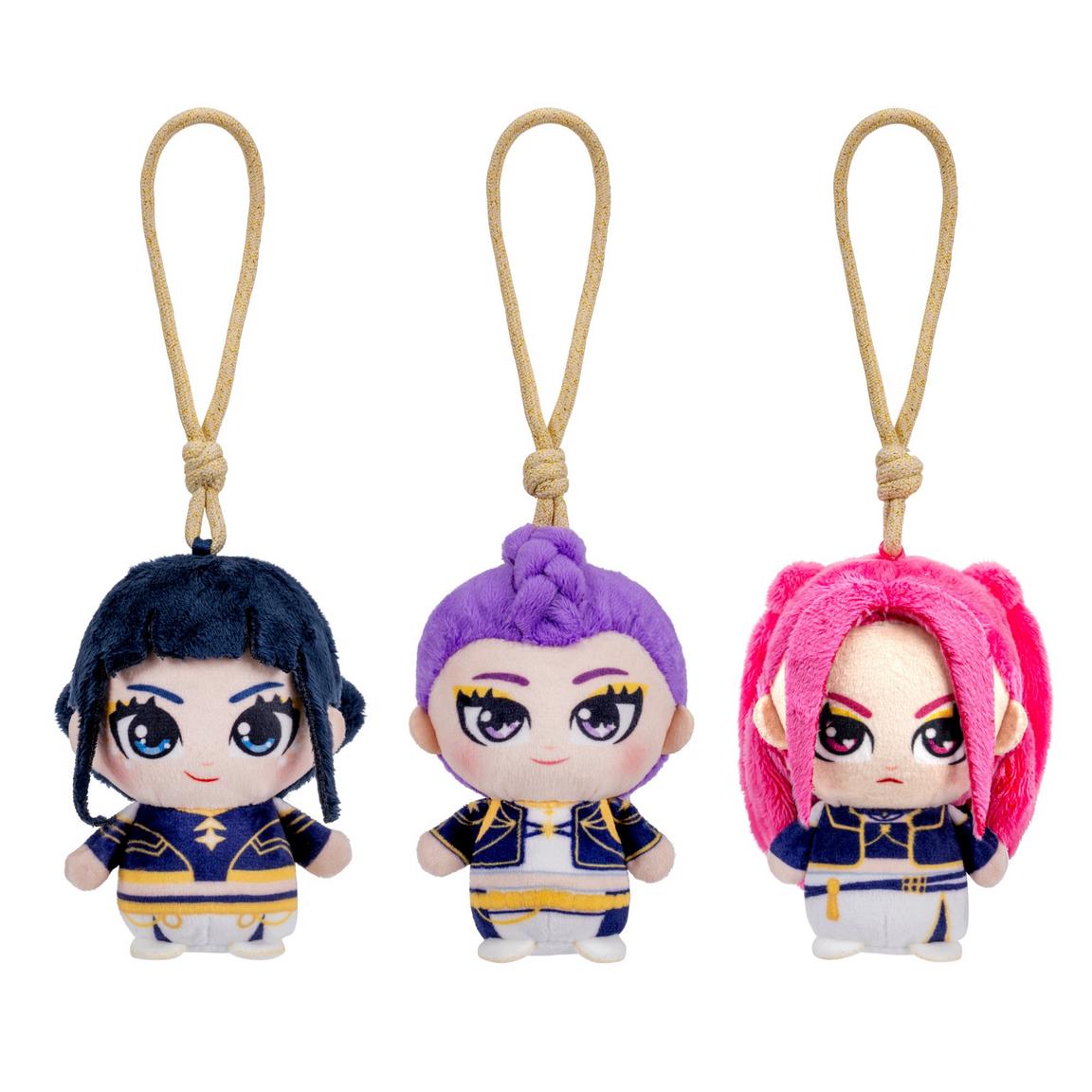 Jazwares KPop Demon Hunters Clip-on Rumi Plush, 4"