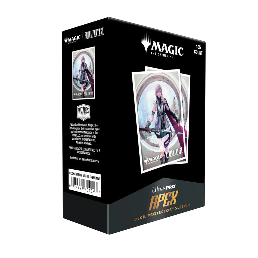 Ultra Pro Standard Final Fantasy Apex Sleeves: Lightning, Army of One (105ct)