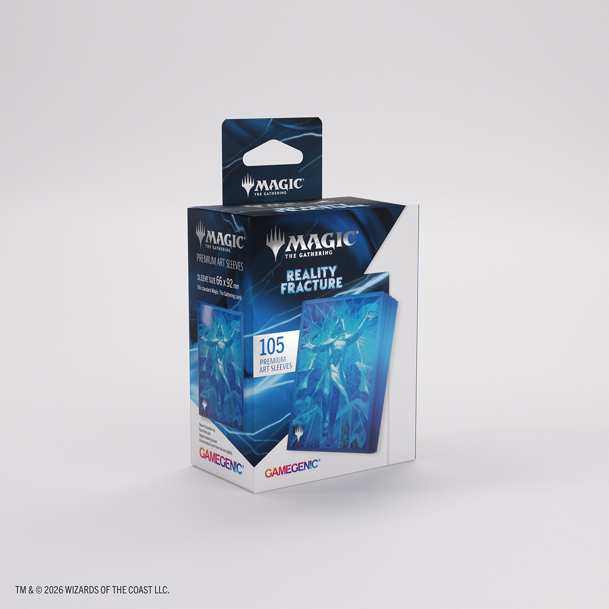 Gamegenic Standard Reality Fracture Art Sleeves: Overwrite the Multiverse (105ct.)