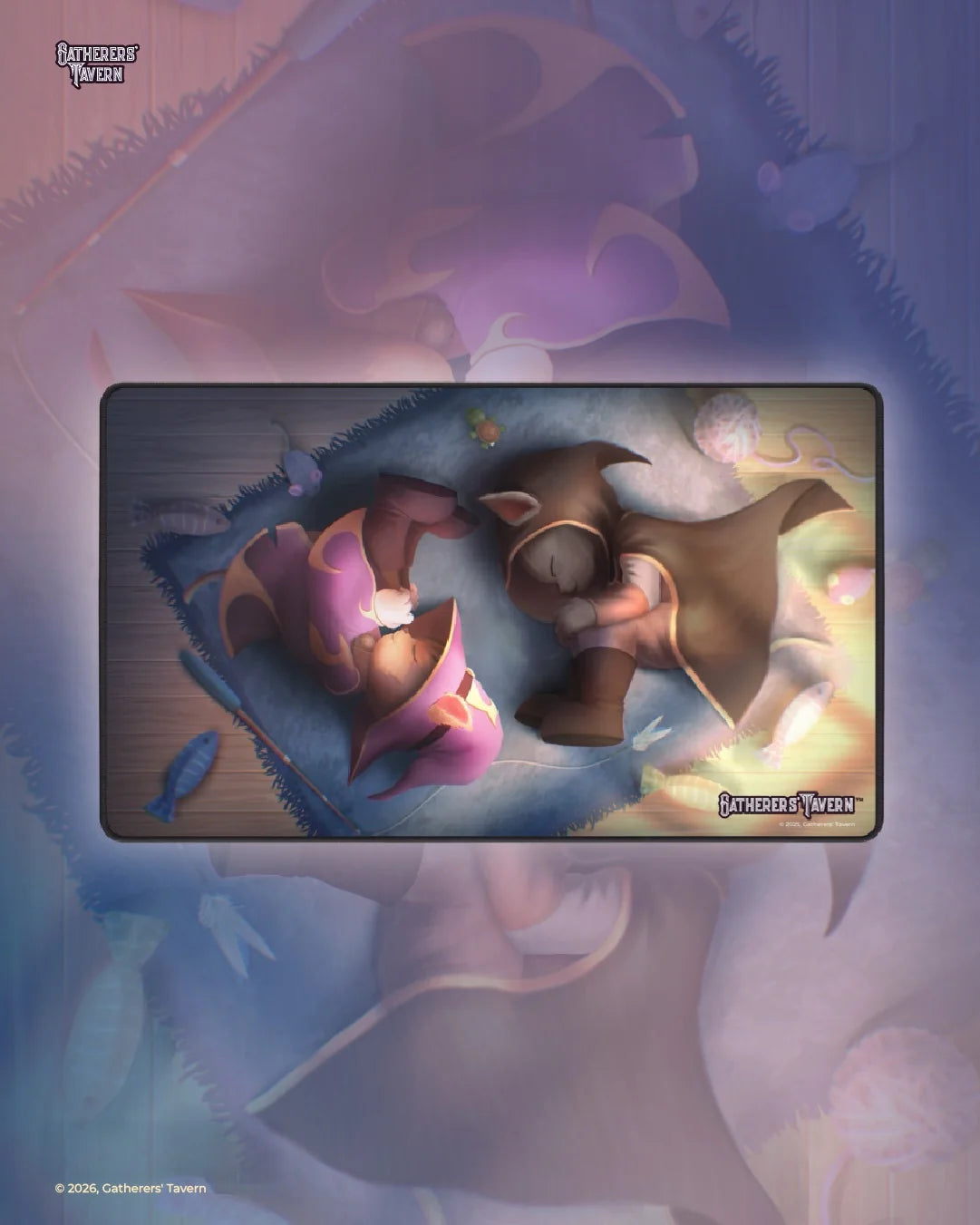 Gatherer's Tavern - Playmat: Cinnamon - Resting Rivals