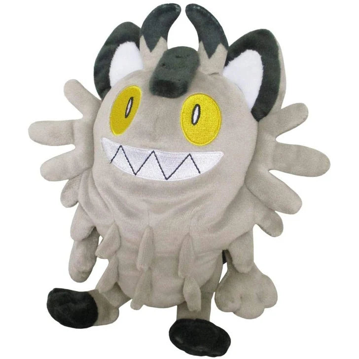 Sanei Pokemon All Star Collection PP163 Galarian Meowth Plush 9"