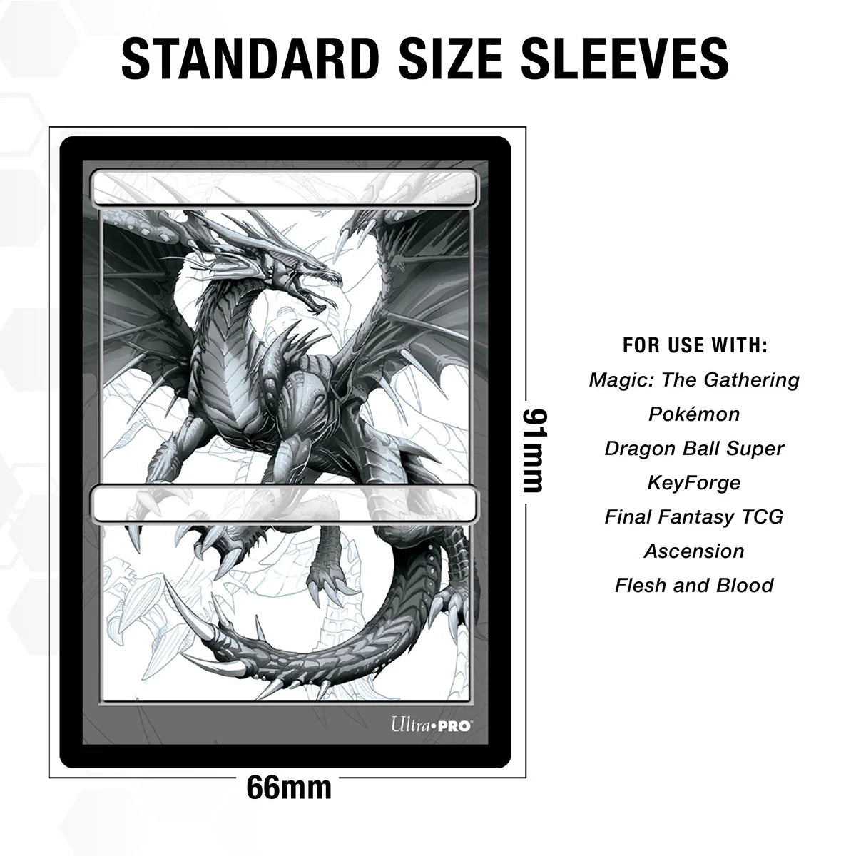 Cortex Standard Sleeves: Matte White (100ct.)