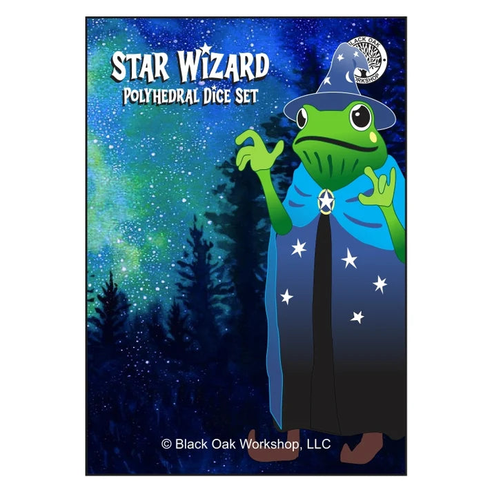 Black Oak Workshop Polyhedral Dice Set: Star Wizard