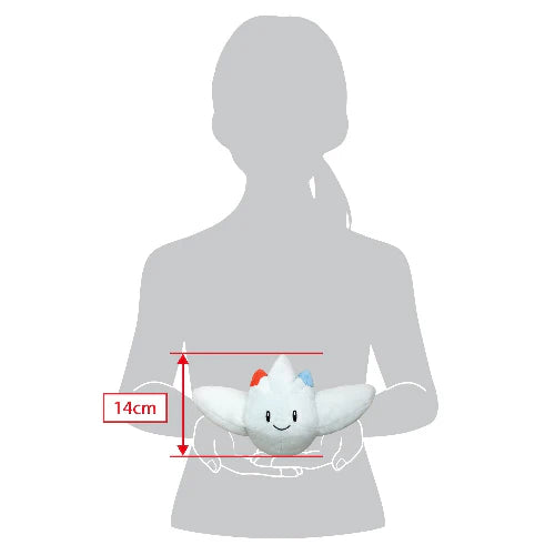 Sanei Pokemon All Star Collection PP296 Togekiss Plush, 5"