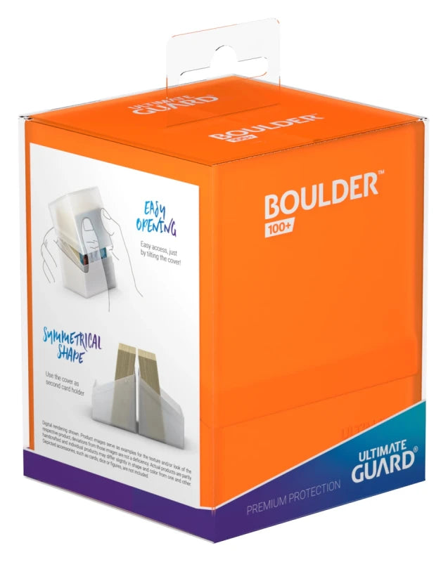 Ultimate Guard Boulder 100+ Solid: Poppy Topaz