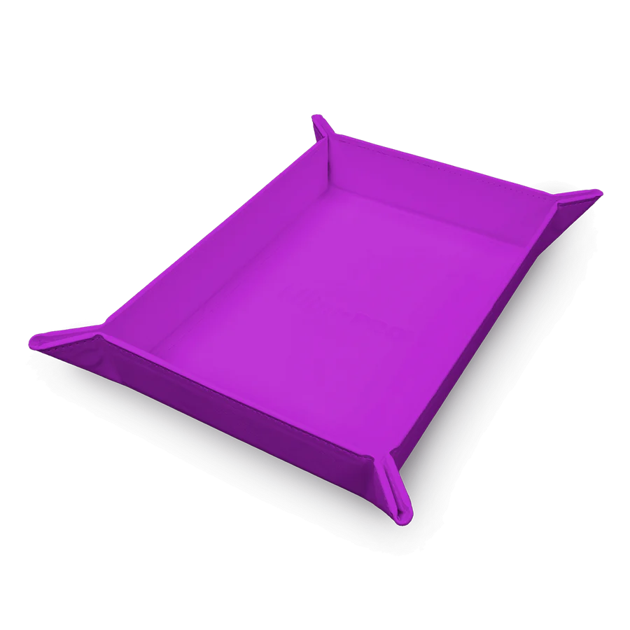 Ultra Pro Dice Tray: Vivid Magnetic Foldable - Purple