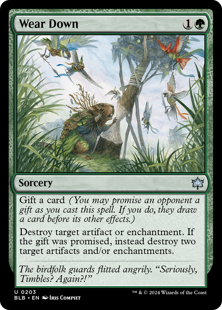 Wear Down [Bloomburrow] – Board Wipe